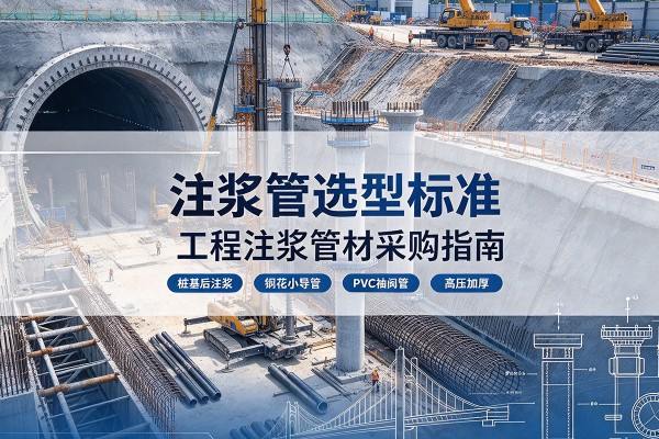 袁州注浆管选型标准