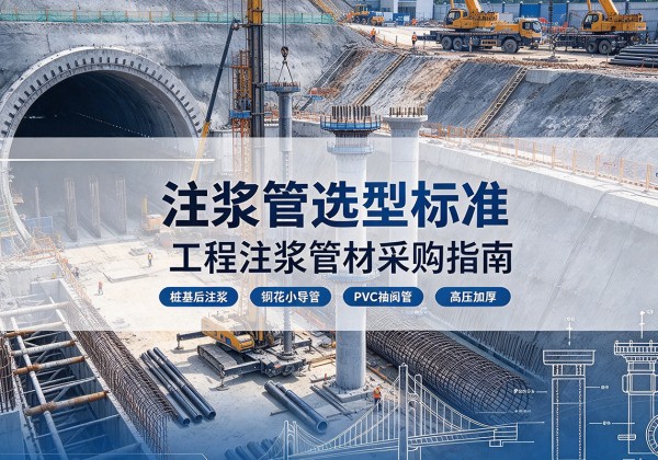 袁州注浆管选型标准